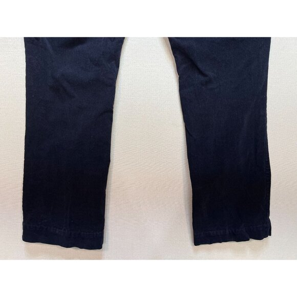 Talbots Women's Straight Leg Corduroy Curvy Jeans Stretch Size 8 Blue Mid Wash - Picture 12 of 12